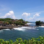 Cikgo Tanah Lot Restaurant　 - 今日は満ち潮で渡れないしサンセットも見れない。