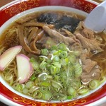 永井食堂 - ホルモンラーメン　550円