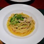 Rocare Ascia  - 地鶏のワイン蒸しのパスタ