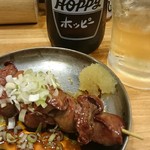 焼とり よね田 - レバ（半生）