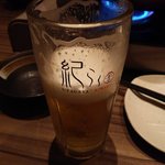 Enya Kiraku - 生ビール（アサヒ）