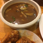 タージマハール - なすカレー辛口大がけ:1000円