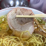 バリバリラーメン - チャーシューのアップ