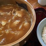 代々木屋 - カレー南蛮そば