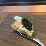 lien - アンコウのテリーヌとキャビア