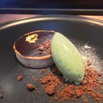 lien - ショコラのタルト ピスタチオのアイス