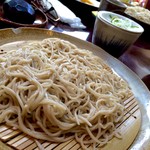 蕎麦ダイニング赤坂 - ＊野菜天せいろ（¥1,100）