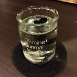 京松蘭はなれ - 女将の出身地、山口県の大嶺純米