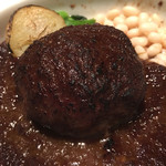 ワインレストラン ドミナス - 牛ハンバーグのシャンピニオンソース