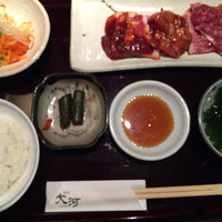 焼肉 大河 - 大河ランチ ￥980