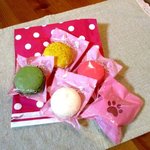 パティスリー アル - パッケージ裏にもネコ！