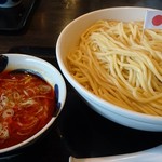 三ツ矢堂製麺 - スーパー辛しつけ麵+極盛り