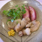 徳山鮓 - 猪のソテー