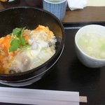 鳥めし 鳥藤 場内店 - 親子丼しお（\700）