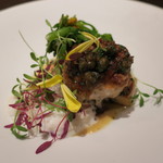 sincere - 白子のムニエル ホワイト・アスパラガス 焦がしバターソースとベルモットのソース2