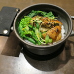 sincere - 焼き牡蠣の鉄鍋バターごはん1