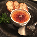 Trattoria VIVACE - フォアグラのクレムブリュレ 1,200円