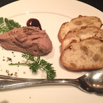Trattoria VIVACE - 白レバーのムースバルサミコのガストリック 1,000円