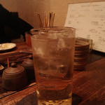 Yokohama Yakushi Koubou - 大人のDRY梅酒ソーダ割り