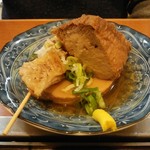 さくら - おでん（すじ・たけのこ・厚揚げ）