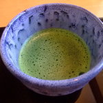 笹寿司 - 食後のサービス抹茶