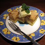 Kenの厨房 - リンゴのカスタード焼き