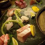 聖護院 - ●刺身盛り合わせ７品だよ♪