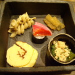 聖護院 - ●突き出しは５品