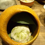 聖護院 - ●デザートの抹茶雪見大福