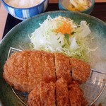 かつ敏 - ダブルカツランチ