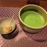 町屋カフェ 太郎茶屋 鎌倉 - ランチのドリンク。抹茶にしました。