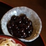 喜六そば - 黒豆