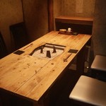 いろり庵 然 - 最大4名のテーブル席