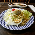 CAFE GATO AZUL - セットのサラダ