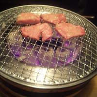 雪月花 彦根 - 炭火焼きで「上塩タン　厚切り」