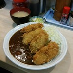 ふくよし - カキフライカレー：1,050円