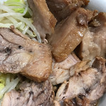 ラーメン二郎 - ブタダブル(ブタ10塊)