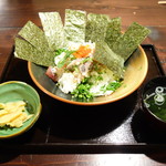 Gotoujin - 五島天然アジのたたき丼（1,000円）