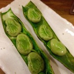 どど彦 - そら豆（２本　350円）