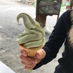 レストラン 大王 - 本わさびアイスクリーム 360円