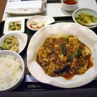 神田 雲林 - 「四川麻婆豆腐"激辛"ランチセット」1000円