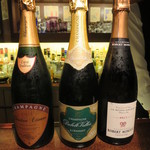 バー クラスター - 今日はシャンパーニュ何がある？