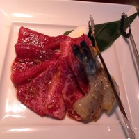 叙々苑 新宿小田急ハルク店 - 焼肉ランチAの焼物アップ
