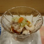 魚がし寿司 - 白子ぽん酢