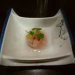 しあわせ中華そば食堂 にこり - 帆立のカルパッチョ