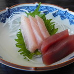 れんが屋 - お造り２種（江之浦）