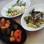 じゅうじゅうカルビ - 20170312No1サラダ＆前菜