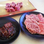 じゅうじゅうカルビ - 20170312No4肉