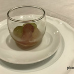 レストランボンテ - アヴァンデセール ぶどうのジュレ