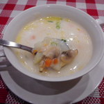 ビストロ アオキ - クラムチャウダー（本日のスープ）
